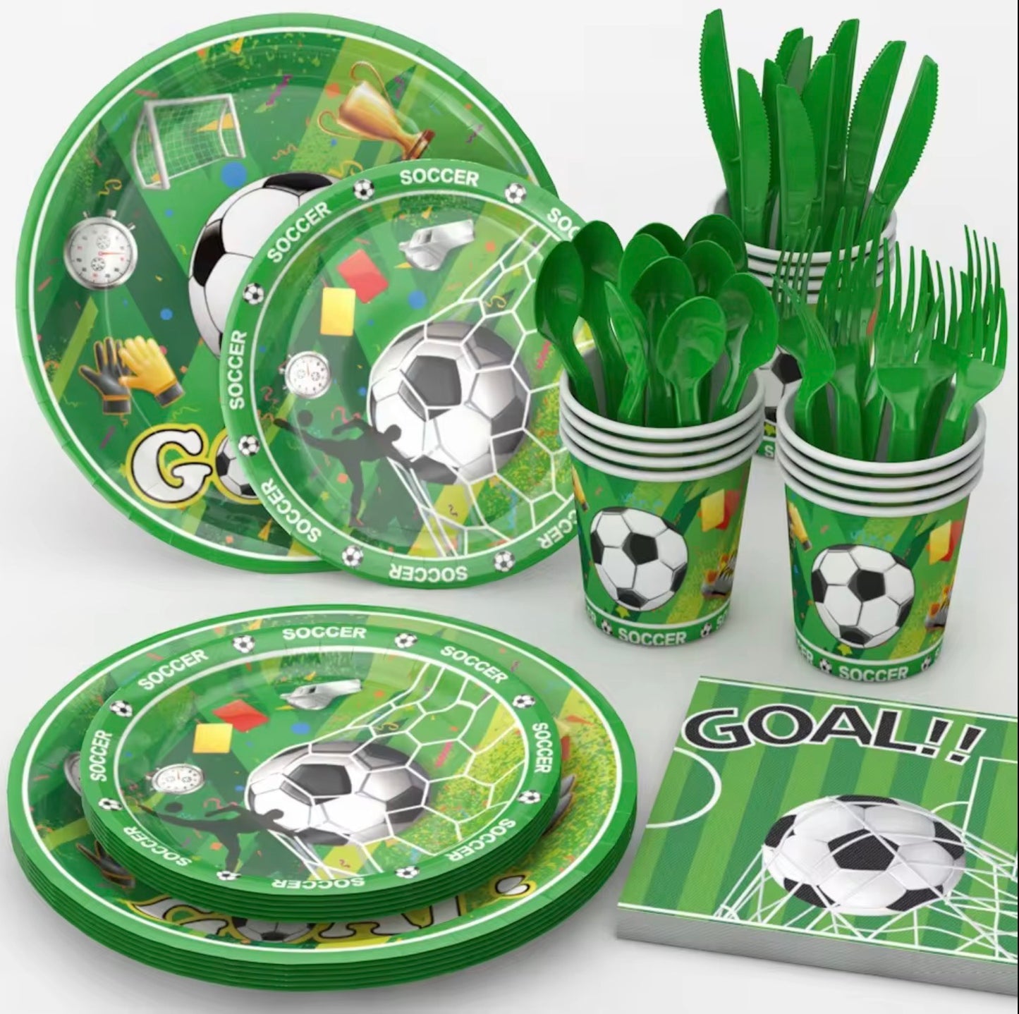 Servetti jalkapallo 33x33cm 20kpl